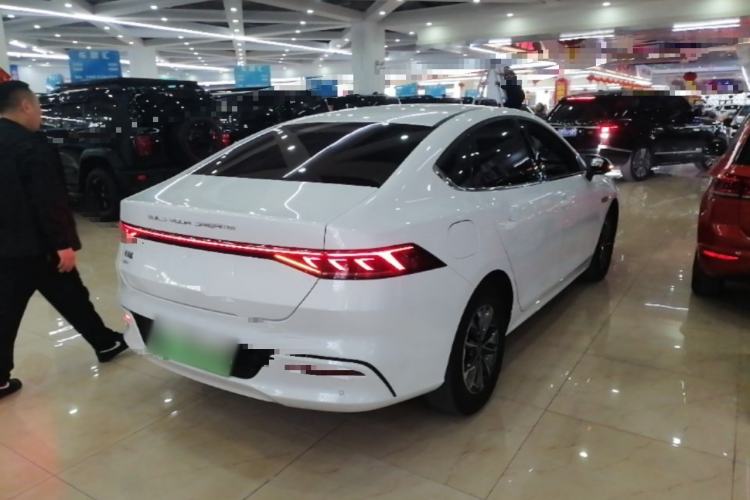 Used BYD Qin PLUS 2023 Champion Edition DM-i 55KM Leading Model Rear Right 45 Deg