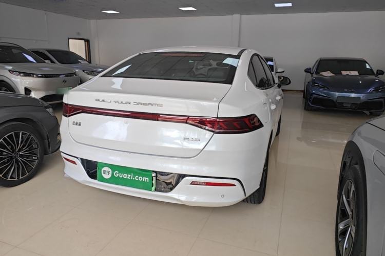 Used BYD Qin PLUS 2023 Champion Edition DM-i 55KM Leading Model Rear Right 45 Deg