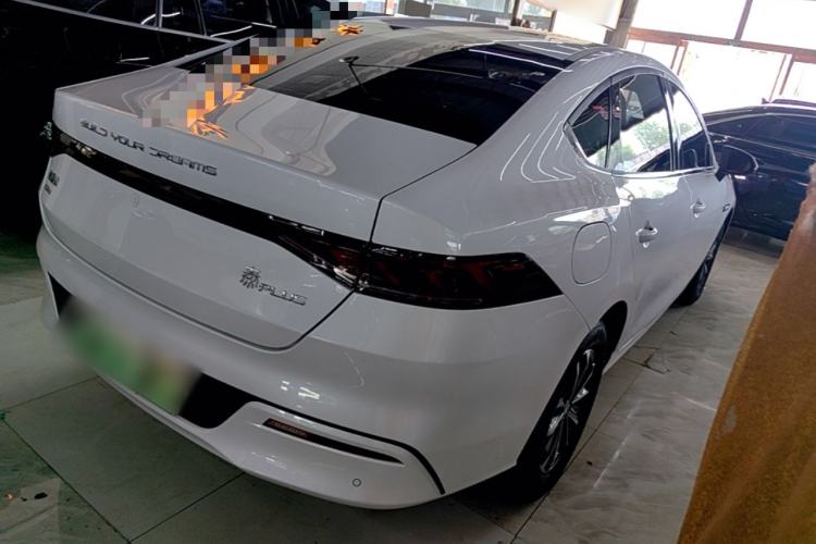 Used BYD Qin PLUS 2023 Champion Edition DM-i 55KM Leading Model Rear Right 45 Deg