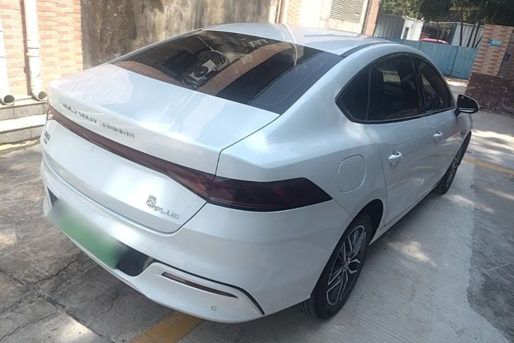 Used BYD Qin PLUS 2023 Champion Edition DM-i 120KM Leading Model Rear Right 45 Deg