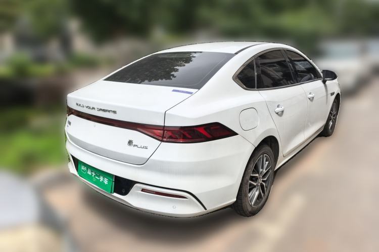 Used BYD Qin PLUS 2023 Champion Edition EV 420KM Superior Model Rear Right 45 Deg