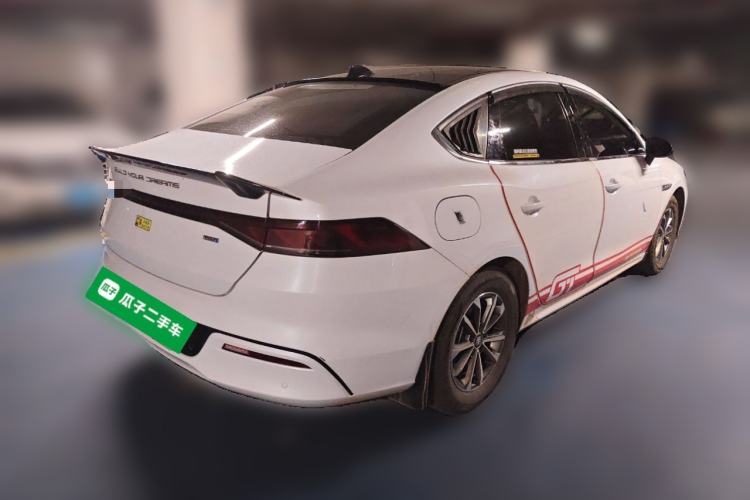Used BYD Qin PLUS 2023 Champion Edition DM-i 55KM Leading Model Rear Right 45 Deg