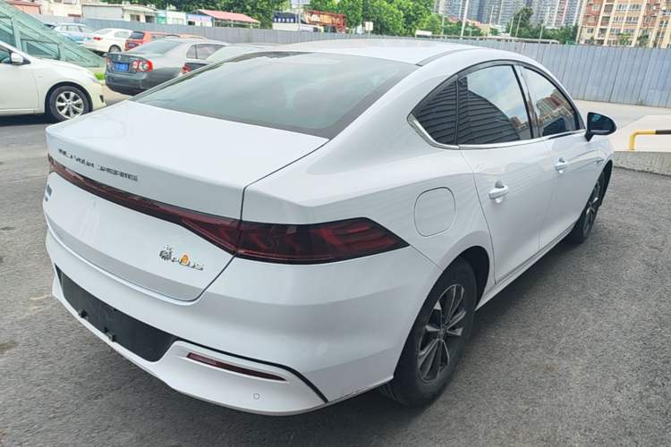 Used BYD Qin PLUS 2023 Champion Edition DM-i 55KM Leading Model Rear Right 45 Deg