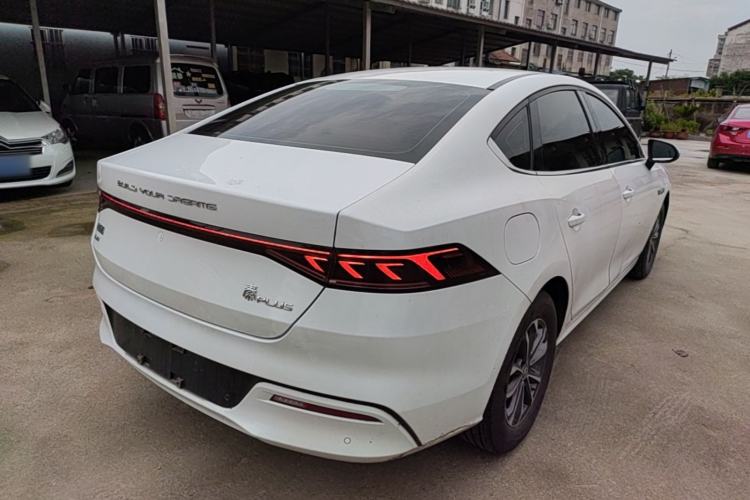 Used BYD Qin PLUS 2023 Champion Edition DM-i 55KM Leading Model Rear Right 45 Deg
