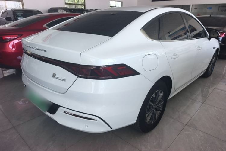 Used BYD Qin PLUS 2023 Champion Edition DM-i 55KM Leading Model Rear Right 45 Deg