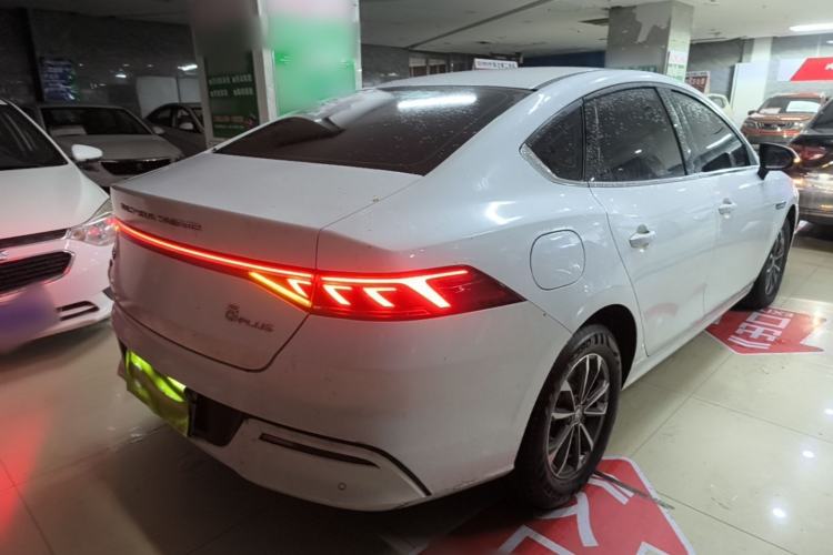 Used BYD Qin PLUS 2023 Champion Edition DM-i 55KM Leading Model Rear Right 45 Deg
