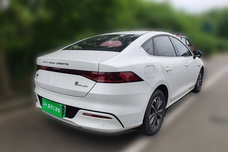 Used BYD Qin PLUS 2023 Champion Edition DM-i 55KM Leading Model Rear Right 45 Deg