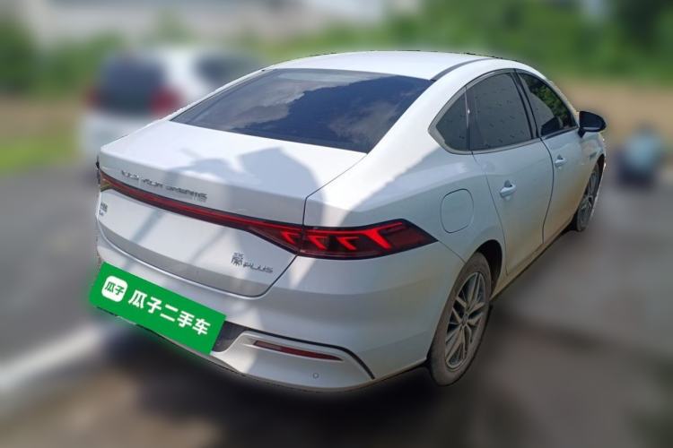 Used BYD Qin PLUS 2023 Champion Edition DM-i 55KM Superior Model Rear Right 45 Deg