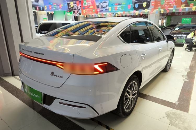 Used BYD Qin PLUS 2023 Champion Edition DM-i 120KM Leading Model Rear Right 45 Deg