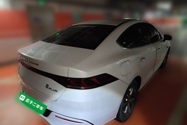 Used BYD Qin PLUS 2023 Champion Edition DM-i 55KM Leading Model Rear Right 45 Deg