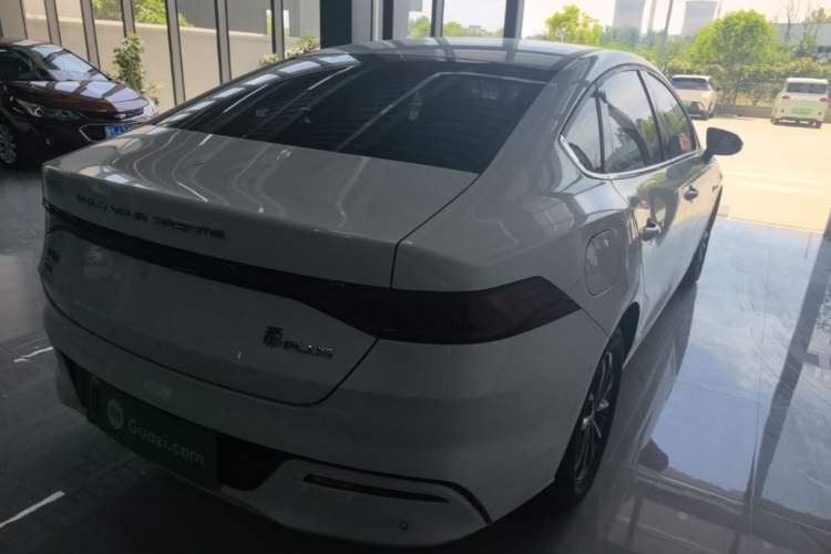 Used BYD Qin PLUS 2023 Champion Edition DM-i 55KM Leading Model Rear Right 45 Deg