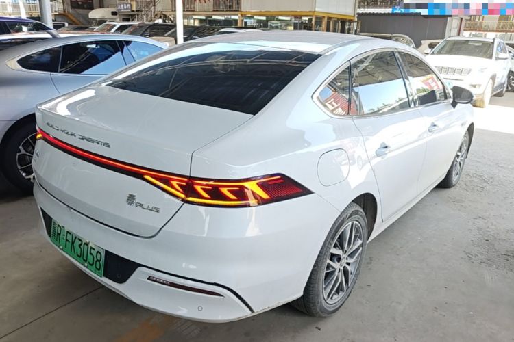 Used BYD Qin PLUS 2023 Champion Edition DM-i 120KM Leading Model Rear Right 45 Deg