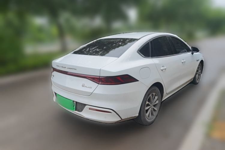 Used BYD Qin PLUS 2023 Champion Edition DM-i 55KM Leading Model Rear Right 45 Deg