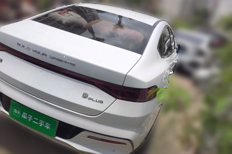 Used BYD Qin PLUS 2023 Champion Edition DM-i 120KM Beyond Model Rear Right 45 Deg