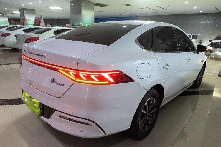 Used BYD Qin PLUS 2023 Champion Edition DM-i 55KM Leading Model Rear Right 45 Deg