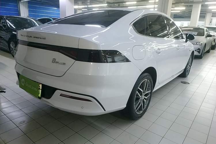 Used BYD Qin PLUS 2023 Champion Edition DM-i 120KM Beyond Model Rear Right 45 Deg