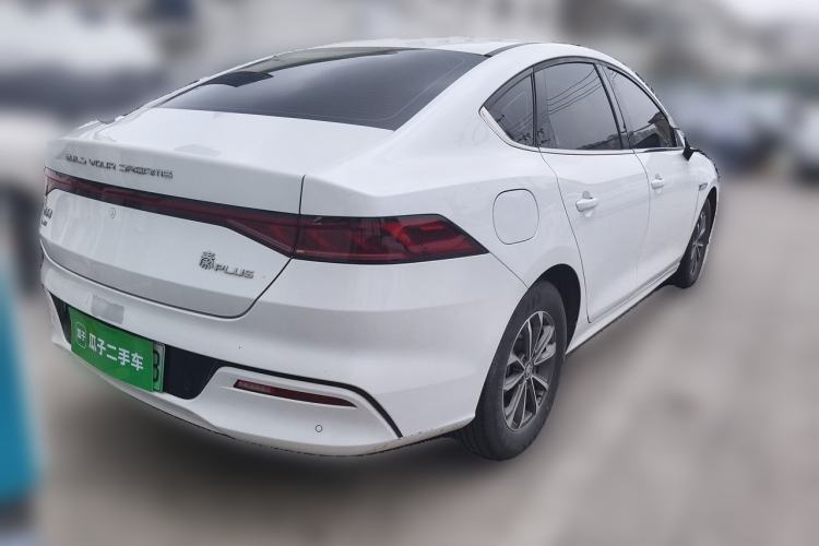 Used BYD Qin PLUS 2023 Champion Edition DM-i 55KM Leading Model Rear Right 45 Deg