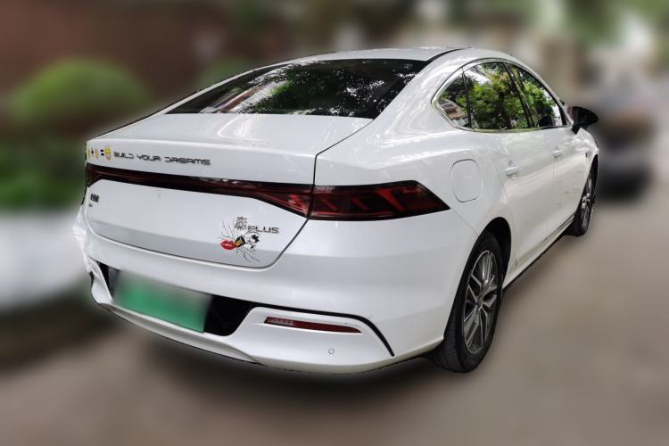 Used BYD Qin PLUS 2023 Champion Edition EV 510KM Beyond Model Rear Right 45 Deg