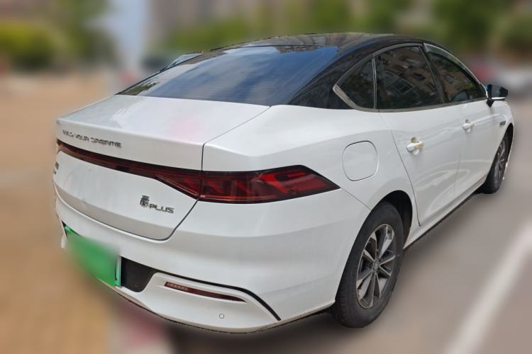 Used BYD Qin PLUS 2023 Champion Edition DM-i 55KM Leading Model Rear Right 45 Deg