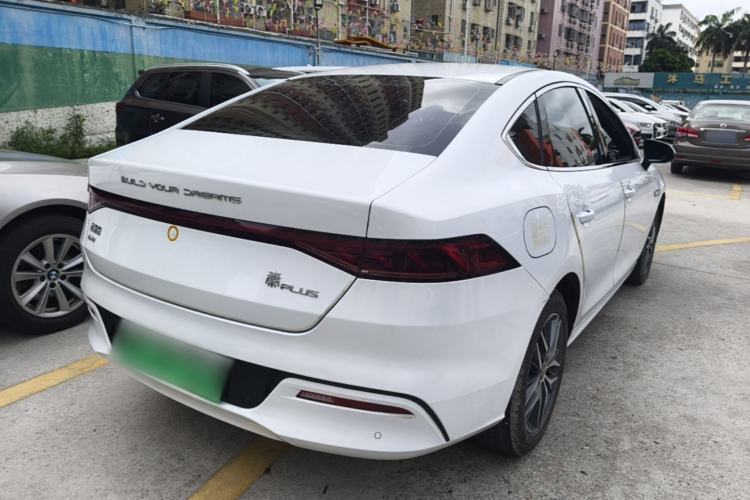 Used BYD Qin PLUS 2023 Champion Edition DM-i 120KM Beyond Model Rear Right 45 Deg