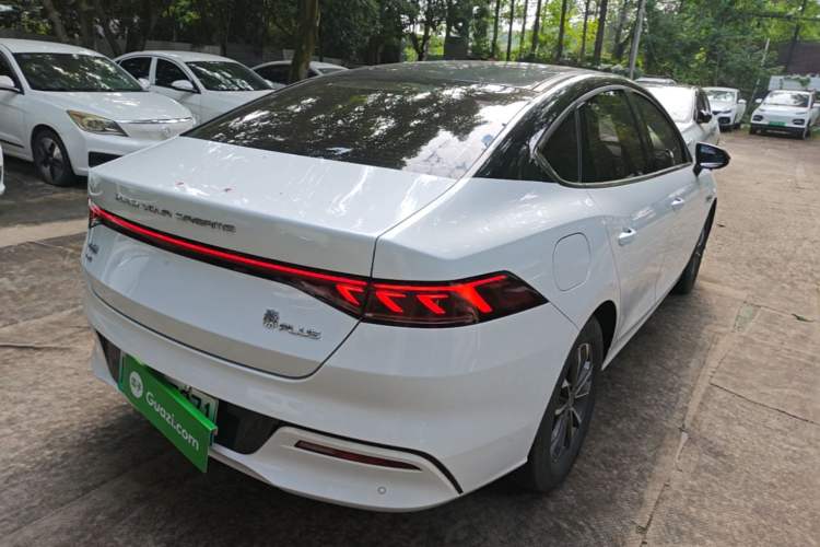 Used BYD Qin PLUS 2023 Champion Edition DM-i 55KM Leading Model Rear Right 45 Deg