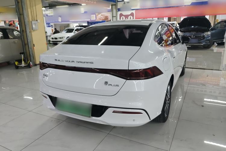Used BYD Qin PLUS 2023 Champion Edition EV 420KM Leading Model Rear Right 45 Deg