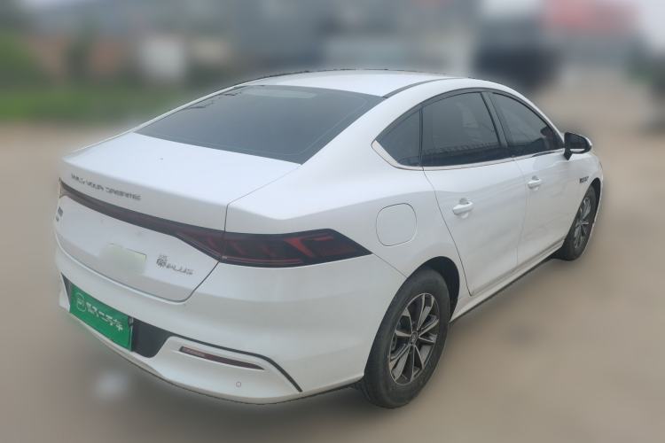 Used BYD Qin PLUS 2023 Champion Edition DM-i 55KM Leading Model Rear Right 45 Deg