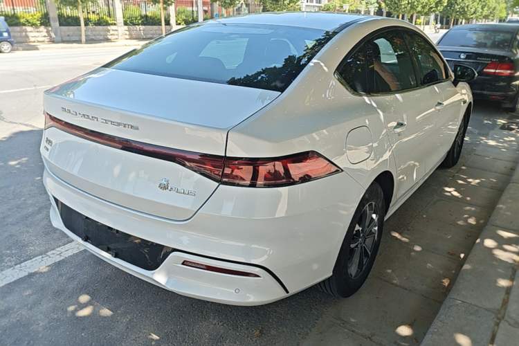 Used BYD Qin PLUS 2023 Champion Edition DM-i 55KM Leading Model Rear Right 45 Deg