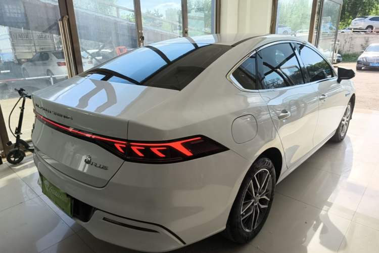 Used BYD Qin PLUS 2023 Champion Edition DM-i 120KM Leading Model Rear Right 45 Deg