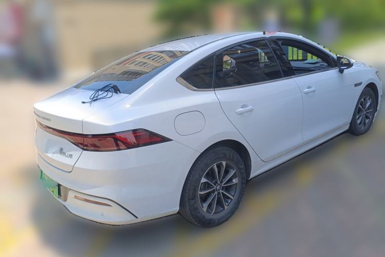 Used BYD Qin PLUS 2023 Champion Edition DM-i 55KM Leading Model Rear Right 45 Deg