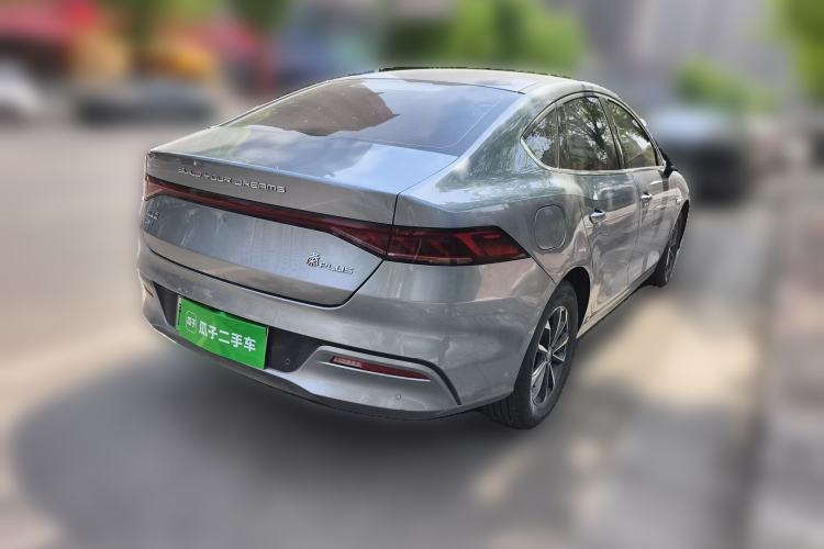 Used BYD Qin PLUS 2023 Champion Edition DM-i 55KM Leading Model Rear Right 45 Deg