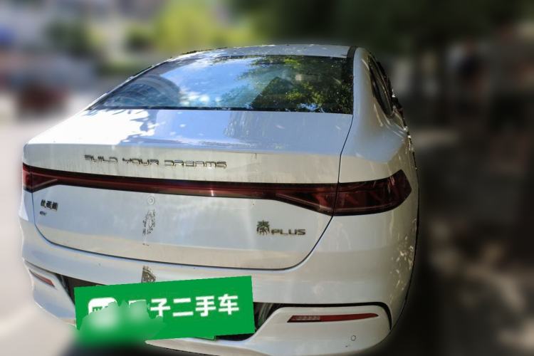Used BYD Qin PLUS 2023 Champion Edition EV 420KM Leading Model Rear