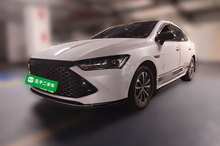 Used BYD Qin PLUS 2023 Champion Edition DM-i 55KM Leading Model Guazi used car, China used car export, Used car for sale, Used BYD cars, Cheapest cars for sale
