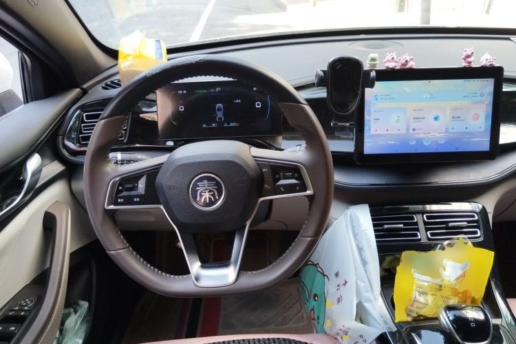 Used BYD Qin PLUS 2023 Champion Edition DM-i 55KM Leading Model Steering Wheel