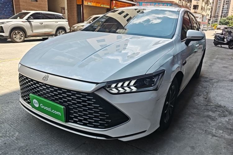 Used BYD Qin PLUS 2023 Champion Edition DM-i 55KM Leading Model Guazi used car, China used car export, Used car for sale, Used cars, Cheapest cars for sale