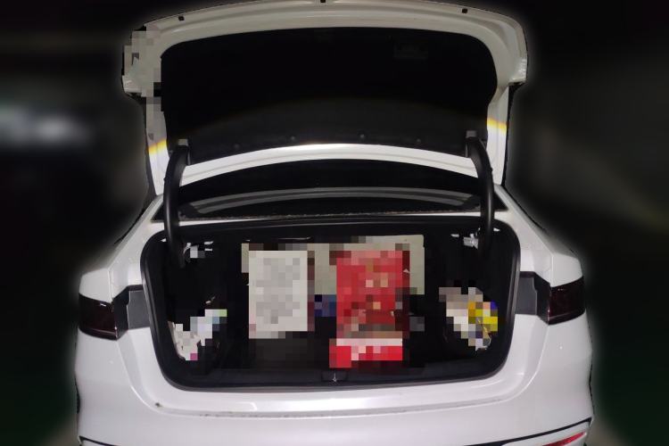 Used BYD Qin PLUS 2023 Champion Edition EV 510KM Leading Model Trunk