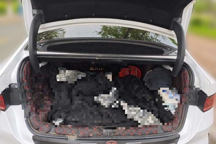 Used BYD Qin PLUS 2023 Champion Edition DM-i 55KM Leading Model Trunk