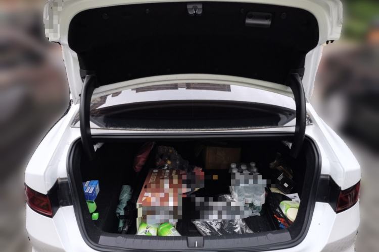 Used BYD Qin PLUS 2023 Champion Edition DM-i 55KM Leading Model Trunk