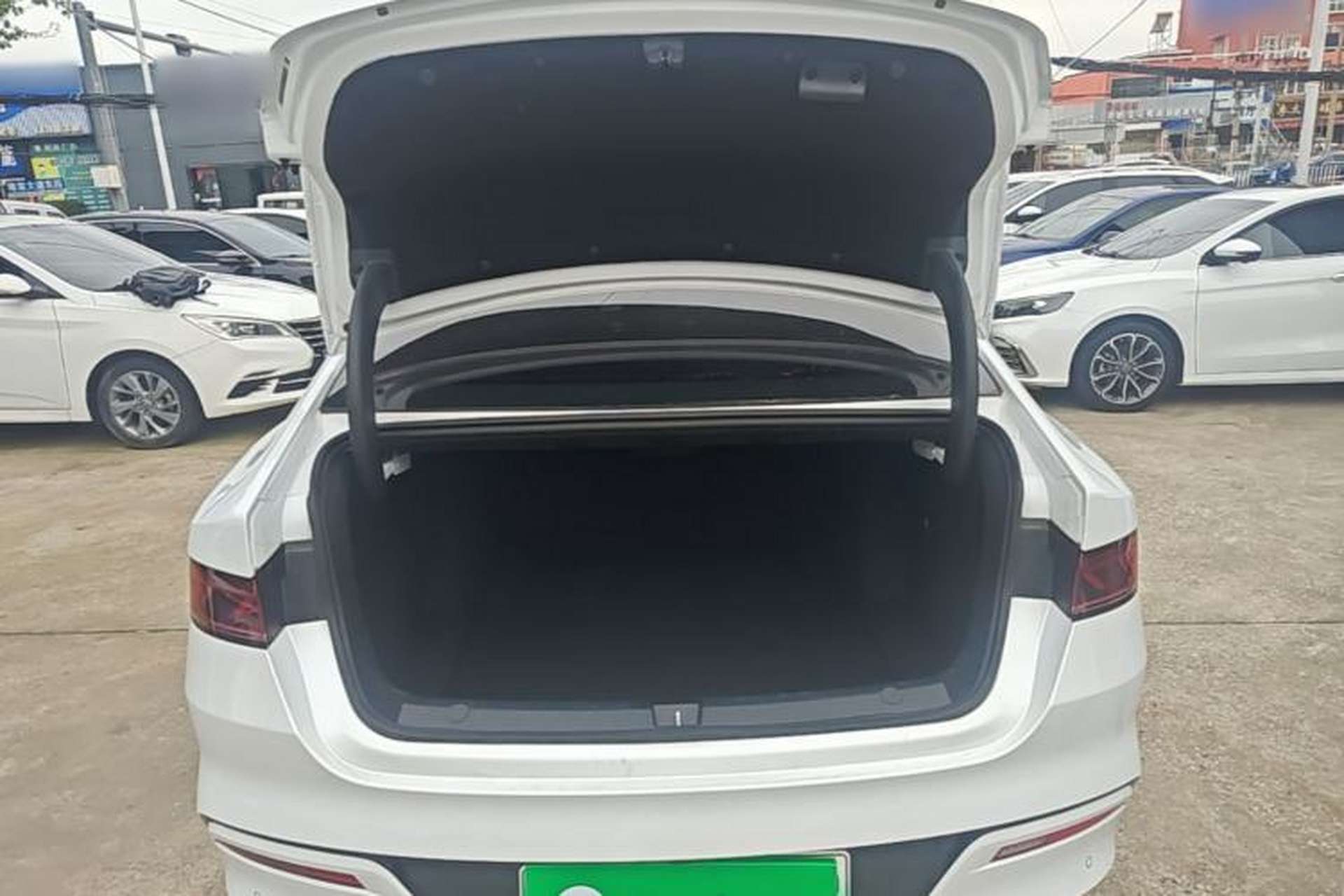 Used BYD Qin PLUS 2023 Champion Edition EV 420KM Superior Model Trunk