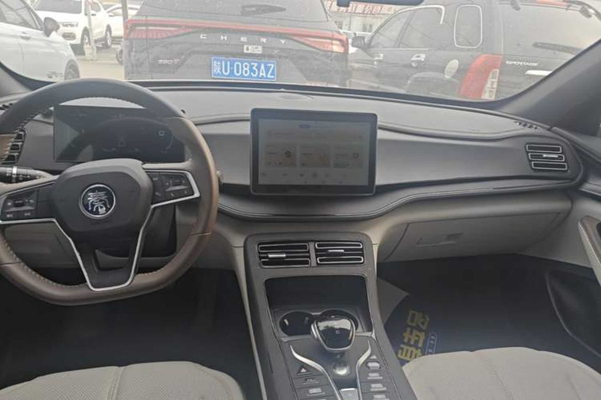 Used BYD Qin PLUS 2024 HONOR Edition DM-i 55KM Leading Model Audio And AC Panel