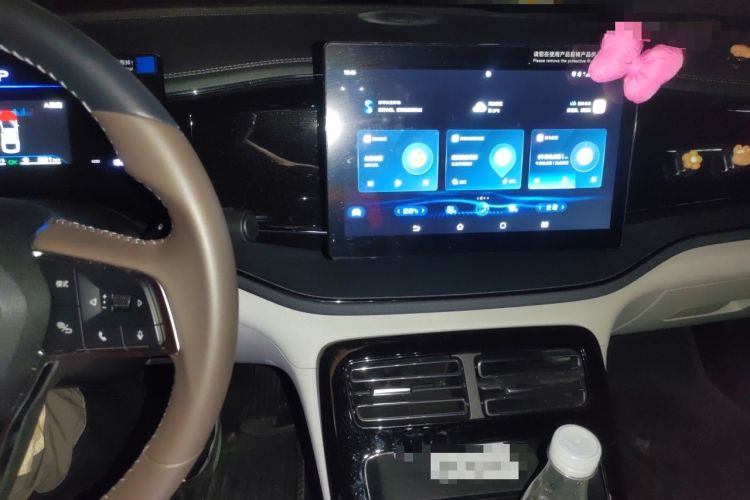 Used BYD Qin PLUS 2024 HONOR Edition DM-i 55KM Leading Model Audio And AC Panel