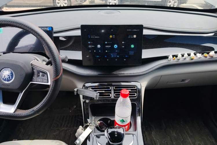 Used BYD Qin PLUS 2024 HONOR Edition DM-i 55KM Leading Model Audio And AC Panel