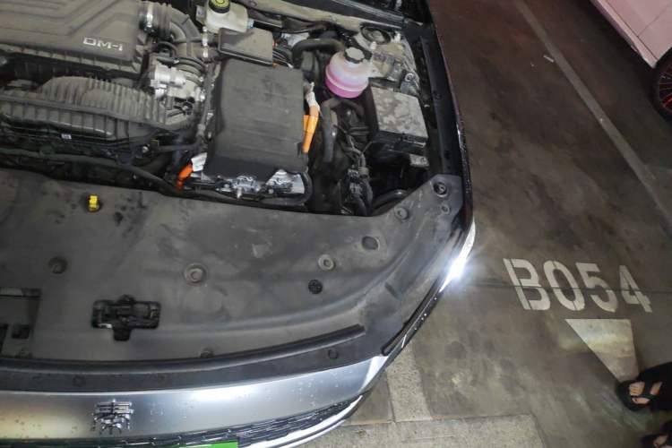 Used BYD Qin PLUS 2024 HONOR Edition DM-i 55KM Leading Model Engine Bay Left