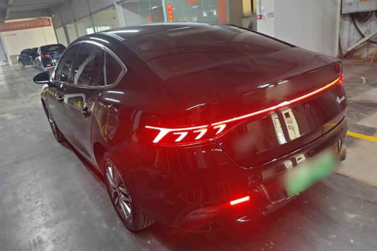 Used BYD Qin PLUS 2024 HONOR Edition DM-i 120KM Excellence Model Rear Left 45 Deg