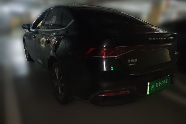 Used BYD Qin PLUS 2024 HONOR Edition DM-i 55KM Leading Model Rear Left 45 Deg