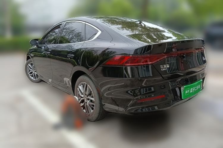 Used BYD Qin PLUS 2024 HONOR Edition DM-i 120KM Excellence Model Rear Left 45 Deg