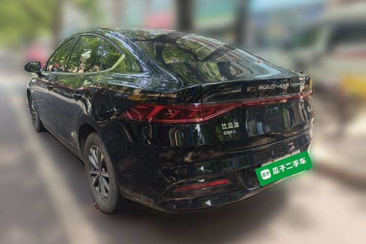 Used BYD Qin PLUS 2024 HONOR Edition DM-i 55KM Leading Model Rear Left 45 Deg