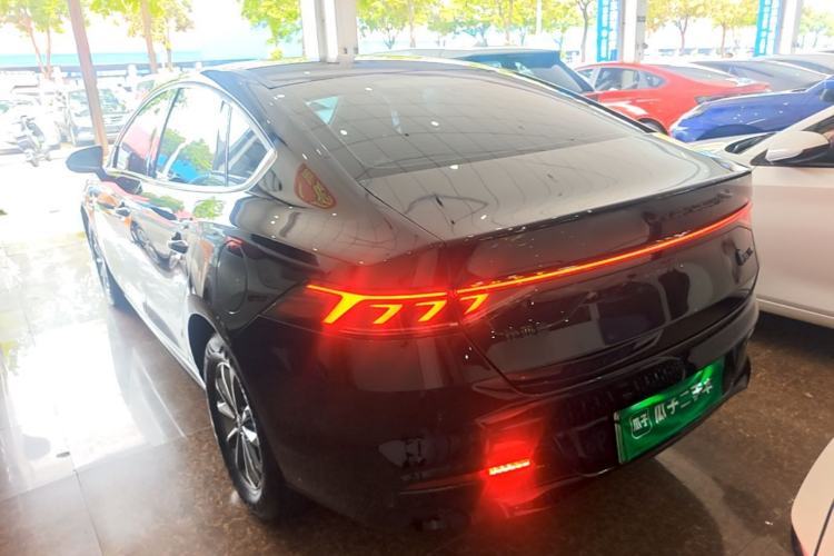 Used BYD Qin PLUS 2024 HONOR Edition DM-i 55KM Leading Model Rear Left 45 Deg