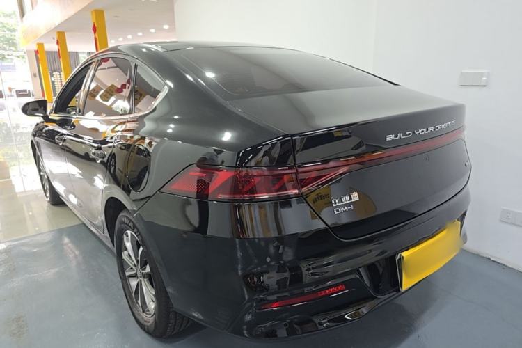 Used BYD Qin PLUS 2024 HONOR Edition DM-i 55KM Leading Model Rear Left 45 Deg