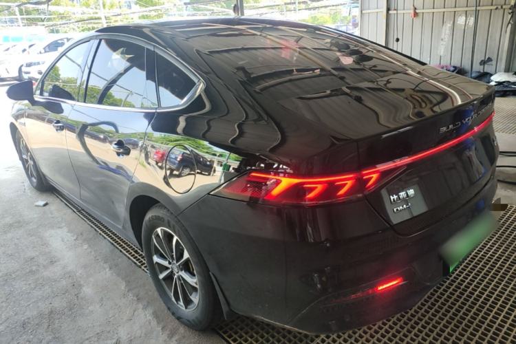 Used BYD Qin PLUS 2024 HONOR Edition DM-i 55KM Leading Model Rear Left 45 Deg